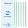 image:imageCotton Paradise Cabana Stripe Beach Towels 4 Packed 30x60 inches Extra Large Pool Towels Soft Absorbent Quick Dry YellowMint