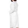 image:imageCotton Paradise Mens and Womens Robe Warm Fleece Unisex Bathrobes Plush Couple RobesCotton White