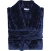 image:imageCotton Paradise Mens and Womens Robe Warm Fleece Unisex Bathrobes Plush Couple RobesNavy Blue