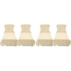 image:imageCotton Paradise 2 Piece Lounge Chair Towels with Pocket 32  86 inches Pool Chair Towels Soft and Absorbent Chaise Lounge Towels for Pool Beige 2 Piece Pack of 2